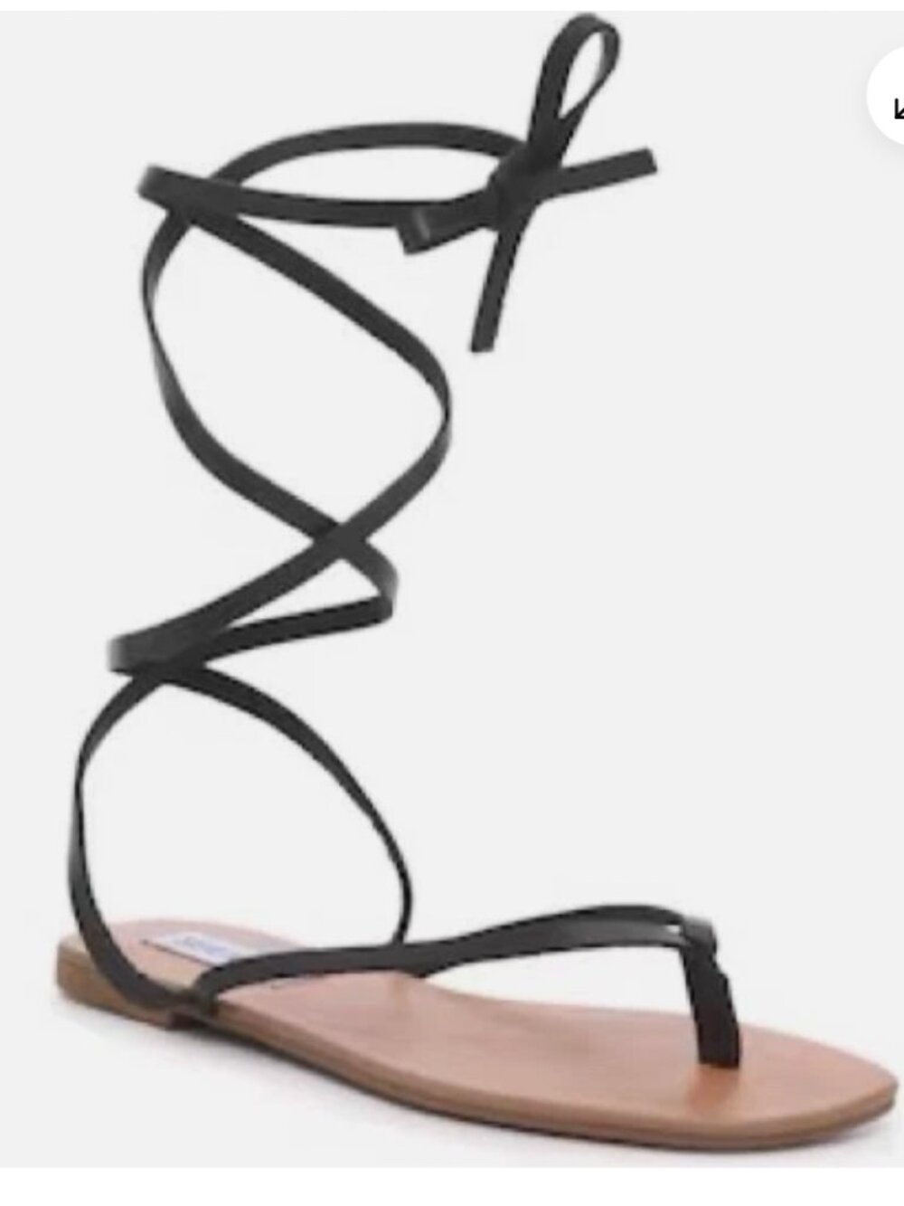 Steve Madden Wynn Leather Lace Up Sandals Women's size 9